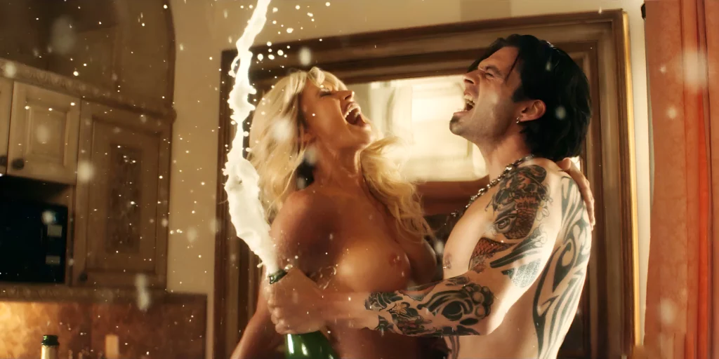 Lily James in Pam & Tommy: The Naked Truth Everyone Missed