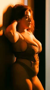 For UZM MUJ, Big Boobs Are a Calculated, Polished Asset