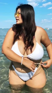 Akankshya Rijal Models an Empire, Breasts and Ambition Aligned