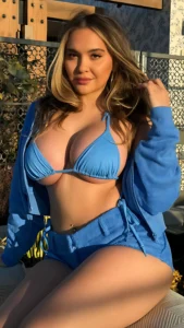 Stella Hudgens on Big Boobs and Phone Booth Topless