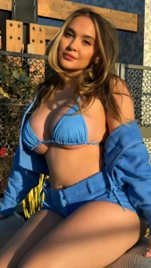 Stella Hudgens on Big Boobs and Phone Booth Topless